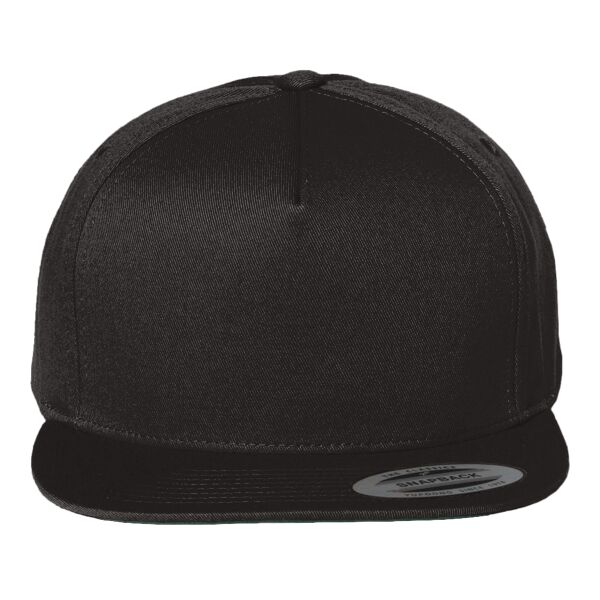 Yupoong Five-Panel Cotton Twill Snapback Cap Thumbnail